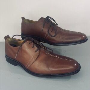 Cole‎ Haan Men's Dress Shoes Leather Brown Lace Up Oxfords Workwear Size 11.5M